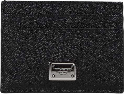 dolce gabbana document holder snap button closure|Dolce & Gabbana Black Leather Crystal Embellished .